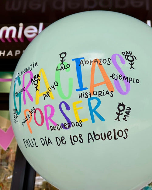 Globo Día del Abuelo Abre La Puerta
