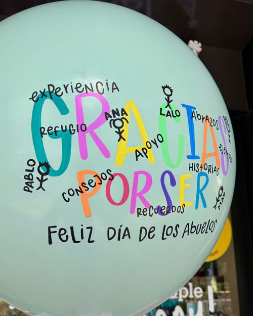 Globo Día del Abuelo Abre La Puerta