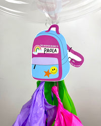 Girl's Back to School Bubble Abre La Puerta
