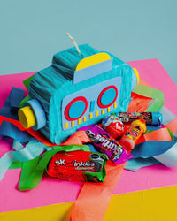 Amaizing Boyish Bubble + Neon Happy Face Orbz + Robot Piñata + Candys Abre La Puerta