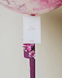 Giant Orchid Bubble + Pink Orchid Orbz Abre La Puerta