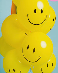 Amaizing Girly Bubble + Happy Faces Balloons Abre La Puerta