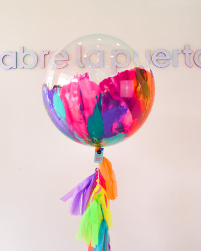 Abre La Puerta Burbuja Gigante