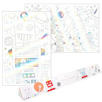 Posters para colorear de Espacio Abre La Puerta