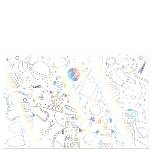 Posters para colorear de Espacio Abre La Puerta