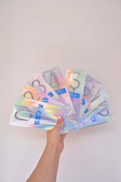 Abre La Puerta Vela Bengala Color Plata