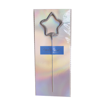 Vela Bengala Color Plata Abre La Puerta