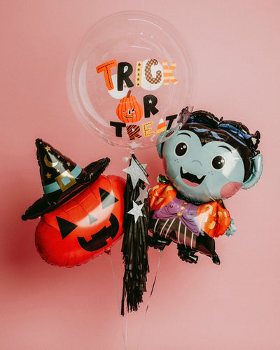 Abre La Puerta Trick or treat bubble + Two Halloween Shapes