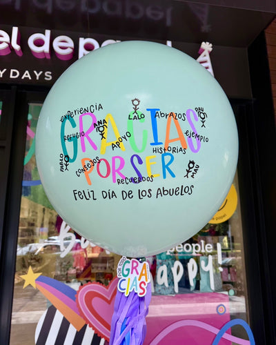 Abre La Puerta Globo Día del Abuelo