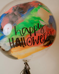 Happy Halloween Bubble Abre La Puerta