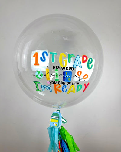 Abre La Puerta Boy's Back to School Bubble