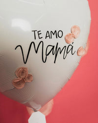Corazón Completo Mamá  + 10 Corazones Chicos de Mamá Abre La Puerta