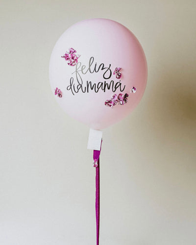 Abre La Puerta Orchid Giant Latex Balloon