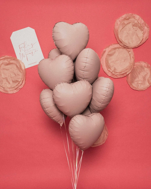 Burbuja Gigante + 10 Corazones Chicos De Mamá- Mamá Un Amor Sin Manual Abre La Puerta