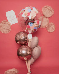 Burbuja Especial Mamá + 3 Corazones Chicos De Mamá + 2 Orbz - Mamá Un Amor Sin Manual Abre La Puerta