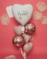 Corazón Completo Mamá + 3 Corazones Chicos De Mamá + 2 Orbz - Mamá Un Amor Sin Manual Abre La Puerta