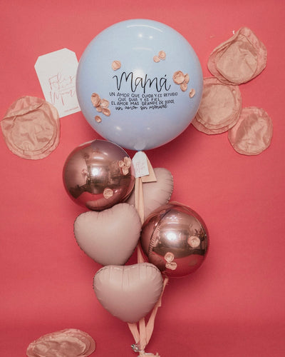 Abre La Puerta Jumbo Látex + 3 Corazones Chicos De Mamá + 2 Orbz - Mamá Un Amor Sin Manual
