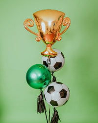 Bouquet FWC Soccer Ball + Trophy Balloon + Soccer Orbz + Green Orbz Abre La Puerta