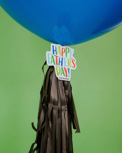 Bouquet Best Dad Balloon + Blue Latex + Green Orbz Abre La Puerta