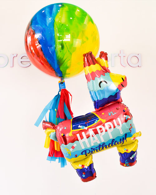 Burbuja Grande + Piñata Abre La Puerta